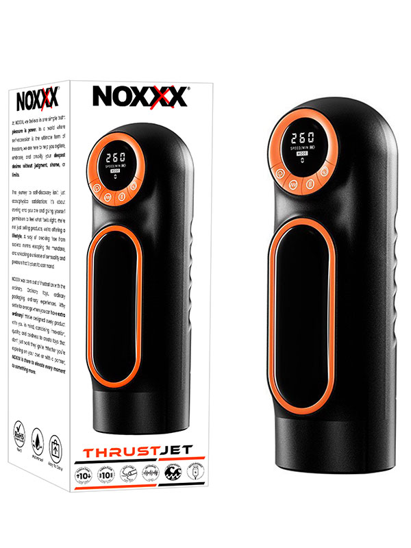 NOXXX İleri Geri Hareketli Vakum ve Ses Özellikli Mastürbatör