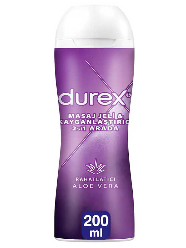 Durex Aloe Vera 2’si 1 Arada Masaj Jeli ve Kayganlaştırıcı