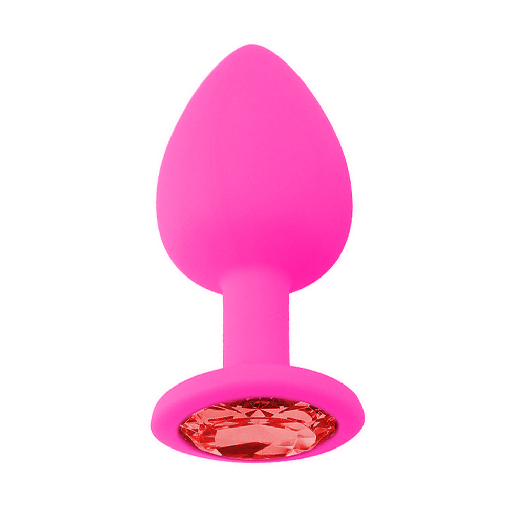 silikon anal tıkaç pembe