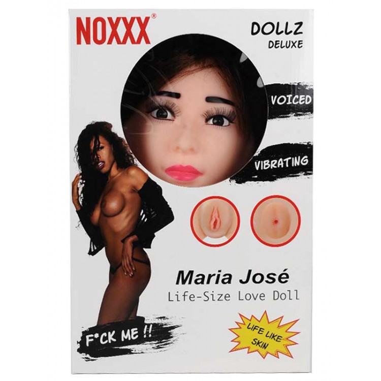 Noxxx Maria Jose Dolgu Kafalı Şişme Bebek